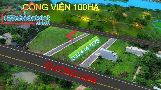 Nền biệt thự 8x22 Biên Hòa Eco Town view công viên 100ha 1,3 tỷ