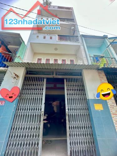 Nhà hẻm Thông 1/ Nguyễn Sơn, Phú Thọ Hòa 62m2( 4.5 x 16), 4 tầng , 10pn giá 5.25 tỷ
