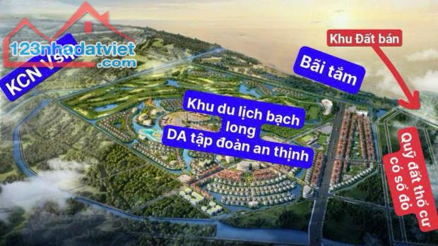 Chính Chủ Bán 600m2 Đất Biển Quất Lâm cách bãi tắm 30m giá siêu rẻ- có tách lẻ 100m - 1
