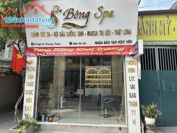 CẦN SANG NHƯỢNG MẶT BẰNG LÀM SPA - GỘI DƯỠNG SINH  Địa chỉ: Thượng Thanh - Long Biên - Hà