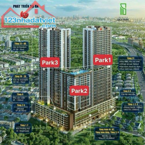 Căn hộ đạt chuẩn 5* Phạm Văn Đồng Picity Sky Park.