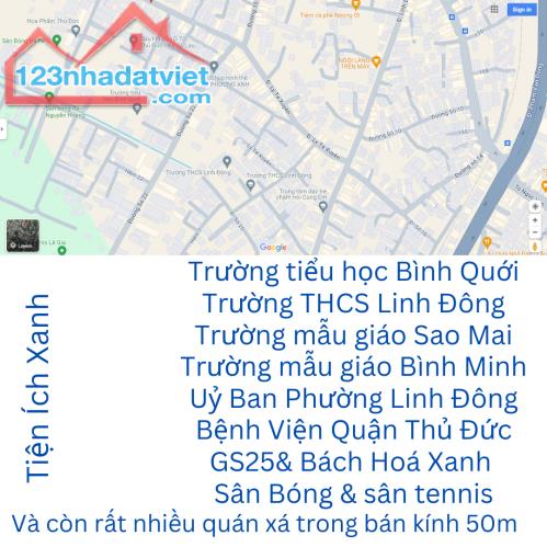 🏠 Bán Nhà  🏠 102  m2✅5.95 tỷ💲🏠  2 tầng,HXH,Đường Lý Tế Xuyên,Phường Linh Đông - 4