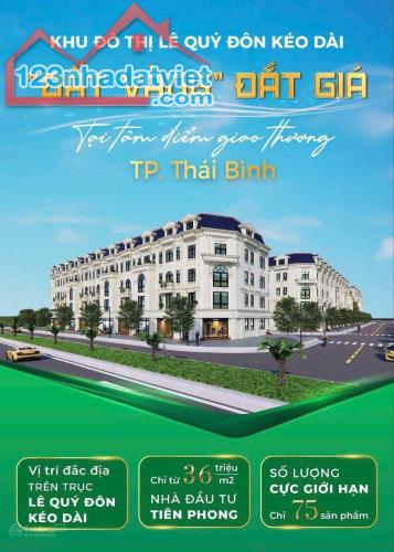 Dự án Glory Downtown đường Lê Quý Đôn kéo dài Trần Lãm Thành Phố Thái Bình - 1