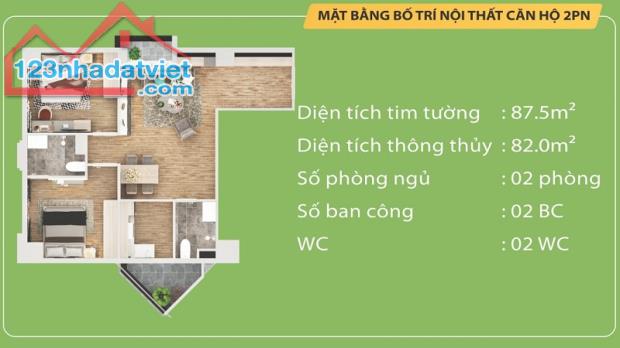 Chính chủ 2pn 82m2 Tecco Garden Thanh Trì full nội thất, bao phí bán gấp 3,3 tỷ 0985009585 - 4