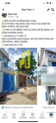 BÁN ĐẤT 127MV TẶNG NHÀ GÁC LỮNG + 4 PHÒNG TRỌ TẠI PHƯỜNG BỬU LONG BH - 4