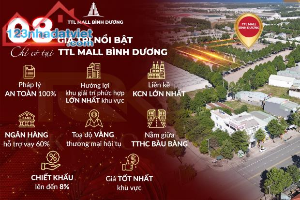 Bán đất trung tâm hành chính Bàu Bàng - 1