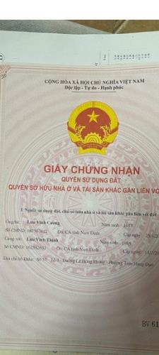 Chính chủ E Cần Bán Nhà 3 Tầng Lương Thế Vinh Thành Phố Nam Định -Nam Định - 4