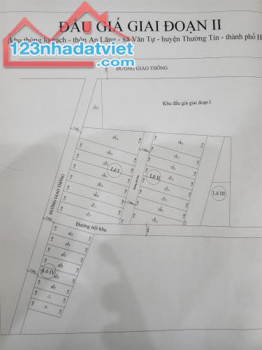 ĐẤT ĐẸP - GIÁ TỐT - Cần Bán Nhanh Lô Đất Vị Trí Đắc Địa Tại Văn Tự, Thường Tín, Hà Nội - 1