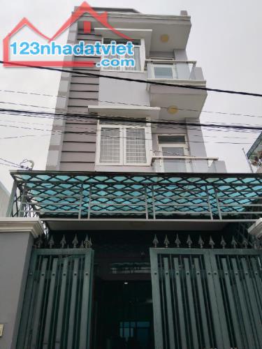 NHÀ 3 TẦNG HẺM XE HƠI 5m, 64m2 (4 X 16), 4PN, LÒ LU, TRƯỜNG THẠNH, QUẬN 9