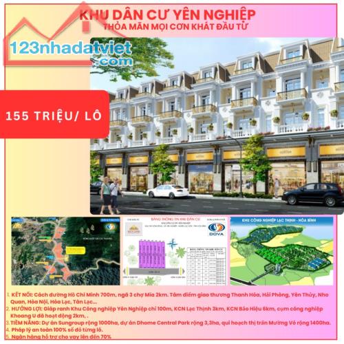 🔔Mở Bán lô đất đẹp tại Hoà Bình chỉ từ 155 – 197 triệu