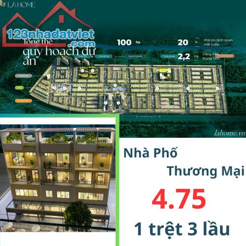 Chọn La Home nhà phố chỉ từ 2ty990 chiết khấu cao