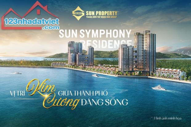 Bán căn hộ 1PN Sun Symphony Residence Đà Nẵng, view sông Hàn ngắm pháo hoa, giá 65tr/m2