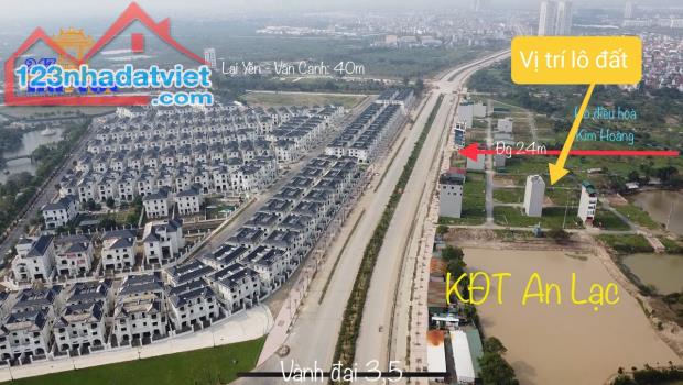 Lô đất đáng đầu tư nhất Khu 4.5ha,Đất dịch vụ Vân Canh Diện tích 54m2 giá nhỉnh 6 tỷ