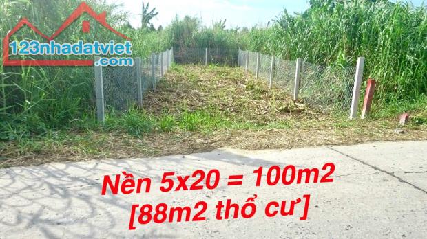 470tr - Nền Đẹp 100m2, Lộ Ô tô, Xẻo Cui, Tân Thới, Phong Điền.