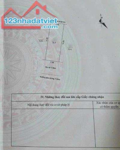 Bán đất KDC Trần Hưng Đạo, TP Hải Dương, 72.5m2, mt 5m, hướng nam nhìn sang chung cư - 3