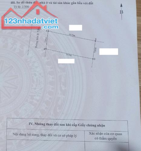 Bán Đất Hoàng Lâu, Đường 7m, điểm kinh doanh. 152m2. Có thể chia 2 lô