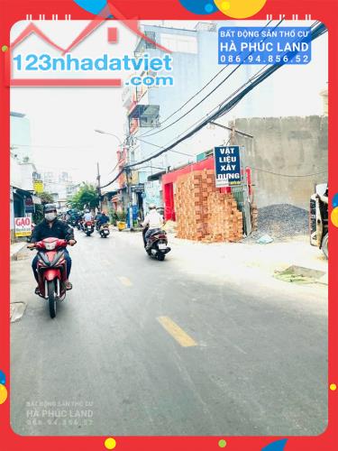 GV. Nhà MẶT TIỀN K.Doanh, CĂN GÓC đường Nguyễn Văn Công. 4.2M x 18.4M, 2T, gần Chợ TSN. - 1