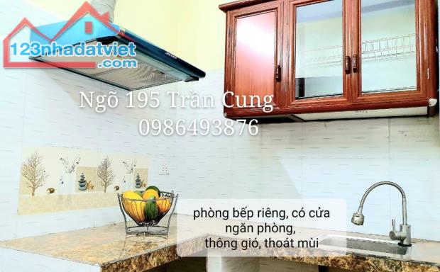 Cho thuê chung cư mini 45m2 Trần Cung Cổ Nhuế 1 yên tĩnh, an toàn PCCC - 2