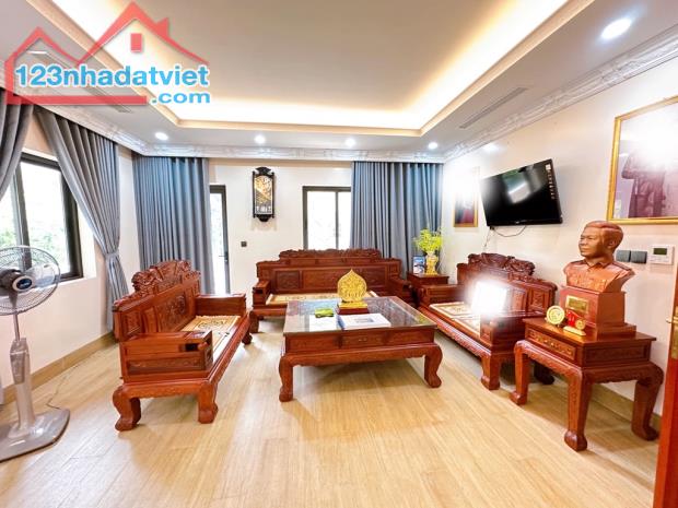 Biệt thự VIP kđt Mỹ Đình 280m2 x 6t thang máy, lô góc, view vườn hoa, vỉa hè rộng, MT 36m. - 3