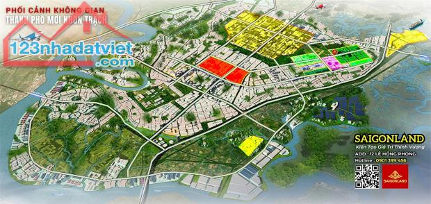 Cty Saigonland cần bán nhanh 20 nền đất dự án Hud & XDHN Nhơn Trạch Đồng Nai giá tốt đầu - 4