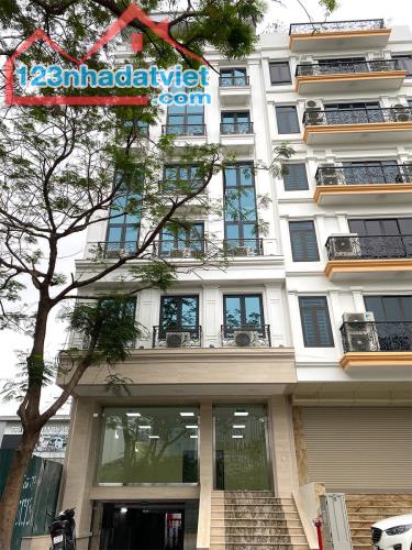 Bán Tòa VP 8 Tầng Phố Trần Thái Tông.DT 145m2. Hiện đang cho thuê 155tr/th.Giá 75 TY