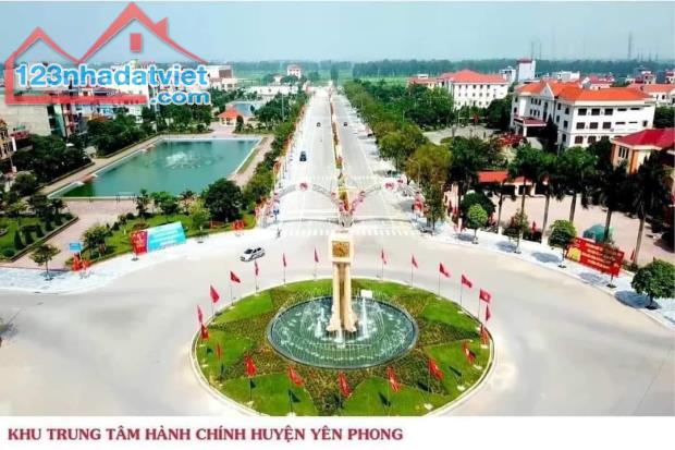 🔥 Mình chính chủ Bán lô đất Khu đô  thị 1 Thị trấn Chờ, Yên Phong Bắc Ninh.  👉Hướng Bắc