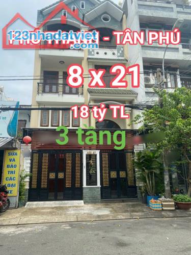 Mặt tiền Họ Lê - Quận Tân Phú, 8 x 21, 3 tầng, chỉ 18 tỷ TL