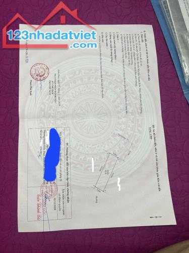 Bán lô đất 95m2 mặt đường 361 Thị Trấn Đối Kiến Thụy Hải Phòng