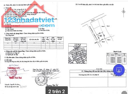 Bán nhà c4:  hẻm 1507 đường 30/4, p.12, Tp. Vũng Tàu