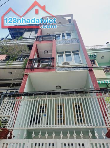 BÁN NHÀ TÂN BÌNH OTO VÀO NHÀ CHDV 70M2 5 TẦNG NGANG 4M 11 PN HẺM 6M PHỔ QUANG  9.5 TỶ. - 4