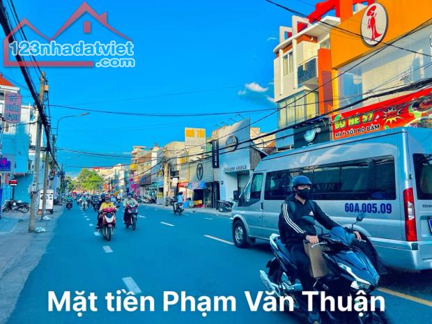 Bán đất 2 mặt tiền đường Phạm Văn Thuận sổ hồng riêng 284m2 giá tốt chỉ 102 triệu/m2 - 1