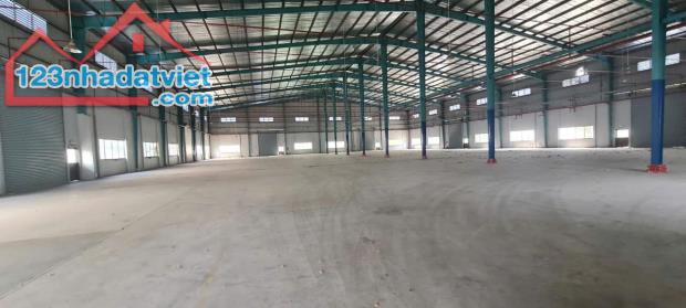 Cho thuê Xưởng 3450 m2 Gía : 410 triệu/tháng trong KCN Bến Cát - 1