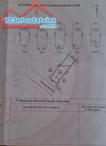 BÁN NHÀ 4 TẦNG KHU LIỀN KỀ BIG C,CỘT 5. DT:120M2,MT:6M QUAY BIỂN !!! - 3