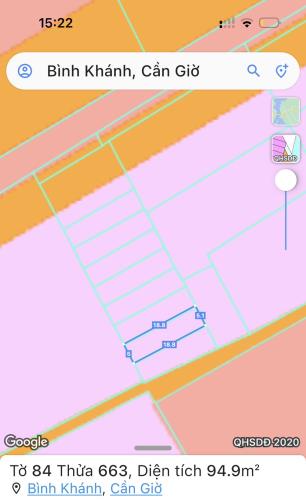 Bán đất đường Rừng Sác, Bình Khánh, Cần Giờ: 5 x 18, giá 1,5 tỷ - 3