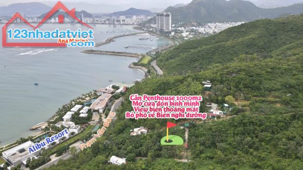 BÁN ĐẤT View Triệu Đô ngắm biển Nha Trang, DT 1000m2  có sổ, giá 2tỷ550tr. - 1