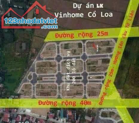 BÁN LÔ ĐẤT ĐẸP 80 M TÁI ĐỊNH CƯ LÊ XÁ - MAI LÂM - ĐÔNG ANH GẦN VIN CỔ LOA - 2