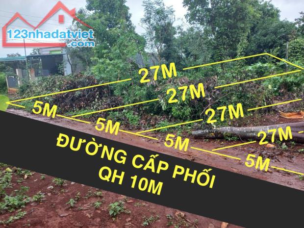 Bán 4 lô đất tại CƯ SUÊ ĐAK LAK, sẵn SHR DT 5x27. Giá đầu tư chỉ 350tr/lô. Lh:0933102868.