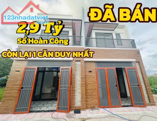 CHÍNH CHỦ GỞI BÁN NHÀ 1 TRỆT 1 LẦU FULL NỘI THẤT. CÓ HOÀN CÔNG. ĐƯỜNG RỘNG 6M. GIÁ 2,8 TỶ - 1