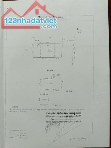 Bán nhà 12x25m MT 142 Tân Sơn Nhì, P. Tân Sơn Nhì, Q. Tân Phú, HCM. Giá 75 tỷ - 1