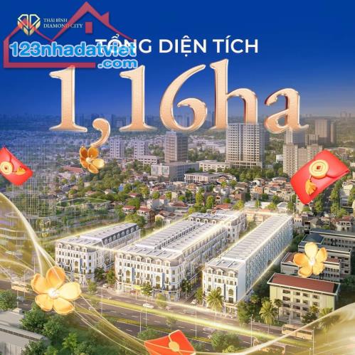 thái bình diamond city, p.trần hưng đạo, tp.thái bình. giá đầu tư f0 - 1