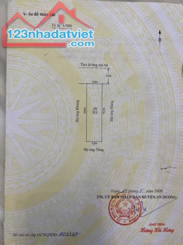 Bán lô đất 92,5m2 tại bãi huyện Vân Tra, An Đồng giá chỉ 2,xx tỷ   LH 0979087664 - 4