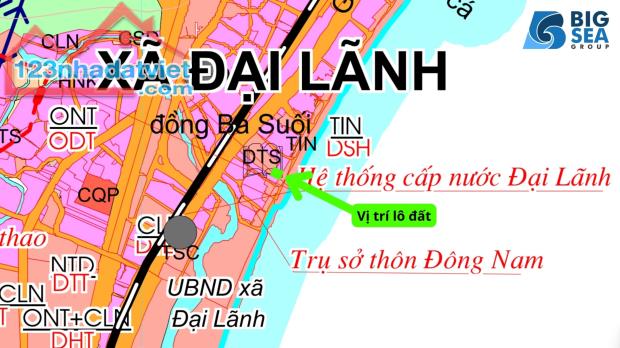 Bán Lô Đất SIÊU PHẨM Mặt Biển Đại Lãnh - 200m², Mặt Tiền 10m, Sổ Hồng Riêng - 4