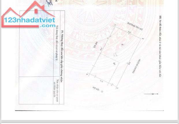 Bán 50m6T MẶT PHỐ MT 5m LÔ GÓC 2 THOÁNG Quận T/Hồ 29 TỶ Tây Hồ. - 3