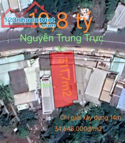 Bán đất trung tâm thị trấn Tân Trụ giá 10,8 tỷ