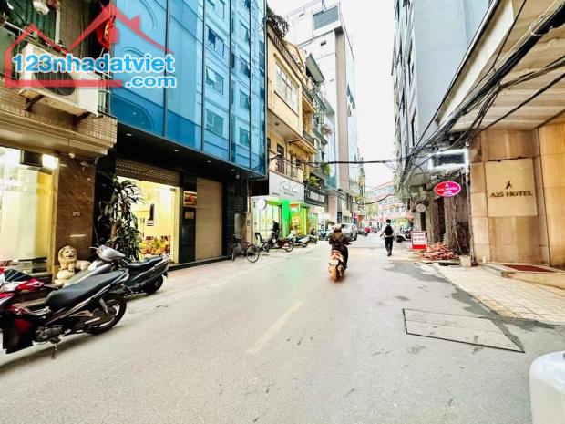 BÁN NHÀ DT 100M, MT 4.5M, PHỐ THÁI HÀ, Ô TÔ TRÁNH, 10M RA MẶT PHỐ, PHÙ HỢP XÂY TÒA VP 8T - 1