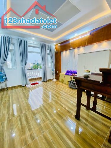 MẶT TIỀN KINH DOANH 4 TẦNG MỚI XÂY HIỆP THÀNH 17, Q12, 88m2 – Giá 9.9 Tỷ. - 4