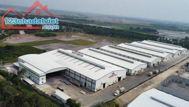 Cho thuê kho và xưởng 2200m2 Cụm công nghiệp Tân Tiến, Văn Giang, Hưng Yên