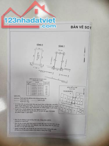 Bán Nhà Hẻm thẳng 6m Hàn Hải Nguyên Q11 Giá Chỉ 3,95tỷ