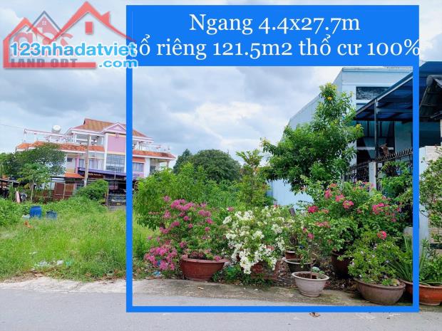 Bán lô đất view sông Đồng Nai, Hóa An, Biên Hòa, 121m2, giá 2 tỷ 990. - 2