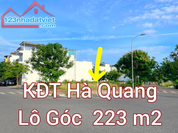 "Bán đất khu đô thị Hà Quang 2. Vài lô vị trí góc đẹp và đối diện công viên.  Số 1: Lô liề - 2